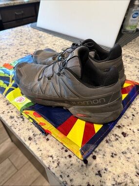 Salomon Men's Gray Speedcross 5 Trail Running Shoes